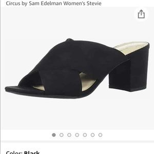 Circus by Sam Edelman Stevie Black Heeled Mule